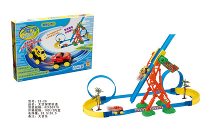 探索浩瀚星河 太空探索軌道磁力軌道車(chē)，開(kāi)啟兒童的宇宙夢(mèng)